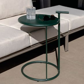 Mesa Auxiliar com Alça Refúgio Cabecasa Madeiramadeira Verde Micro