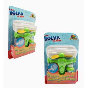 Lança Bolha De Sabão Bolhas Grandes - Bubble Verde
