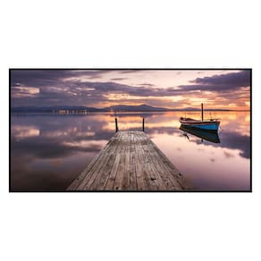 Quadro Decorativo Barcelona Deck Anoitecer I Rx 50X100 Cm
