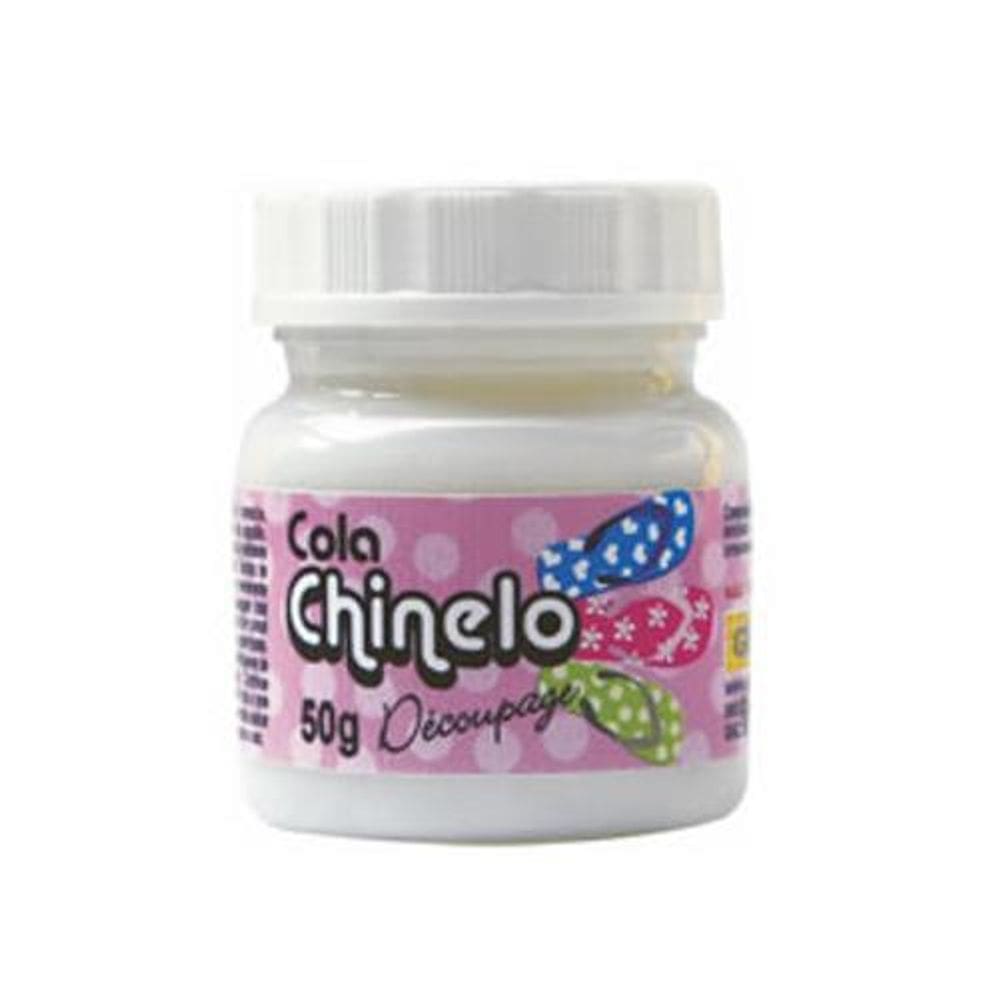 Cola Chinelo Decoupage Glitter - 50G
