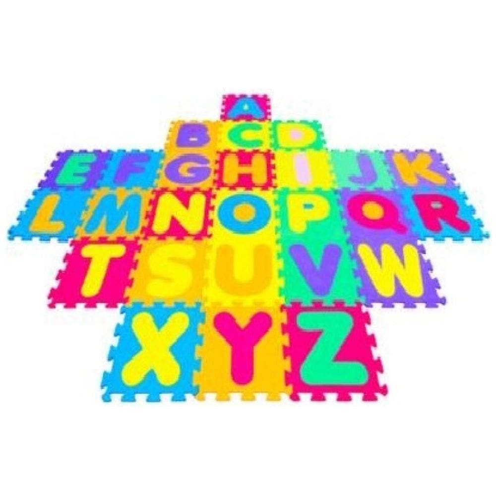 Tapete Borracha EVa LS ABc 26 Pecas