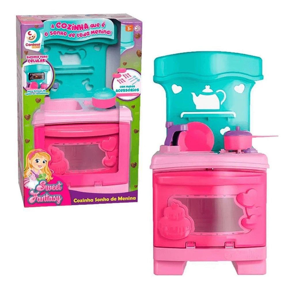 Brinquedo Cozinha Sonho De Menina 2013 Cardoso Toys