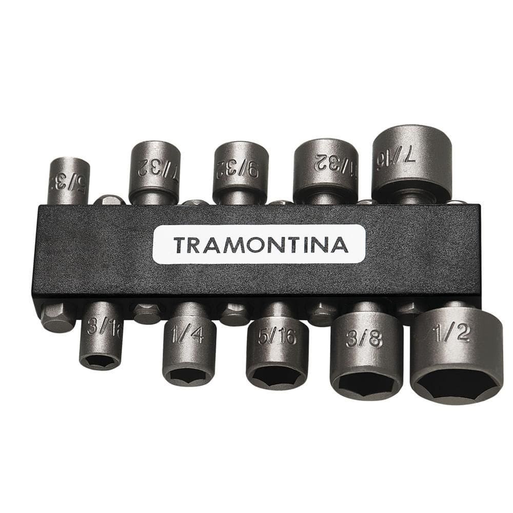 Jogo De Ponteiras Soquete 10 Peças Tramontina 43615110
