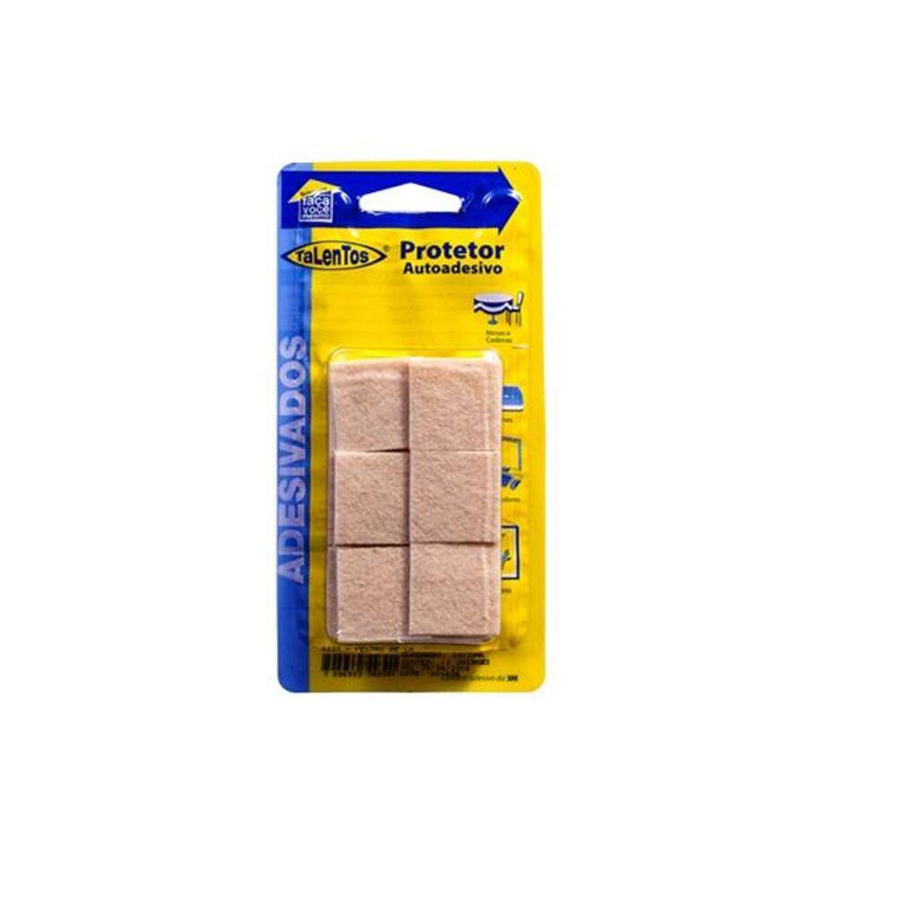 Feltro De Lã De Carneiro 4230 Quadrado 30X30Mm 12 Peças