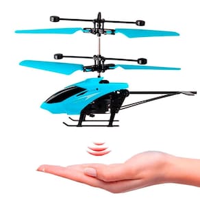Brinquedo Helicóptero Voa Drone Sensor Infantil Recarregável