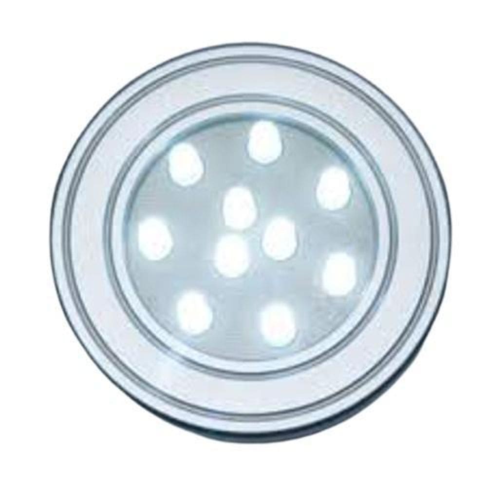 Luminaria Red.Cinza Com 10 Leds Frios 12500 Pal