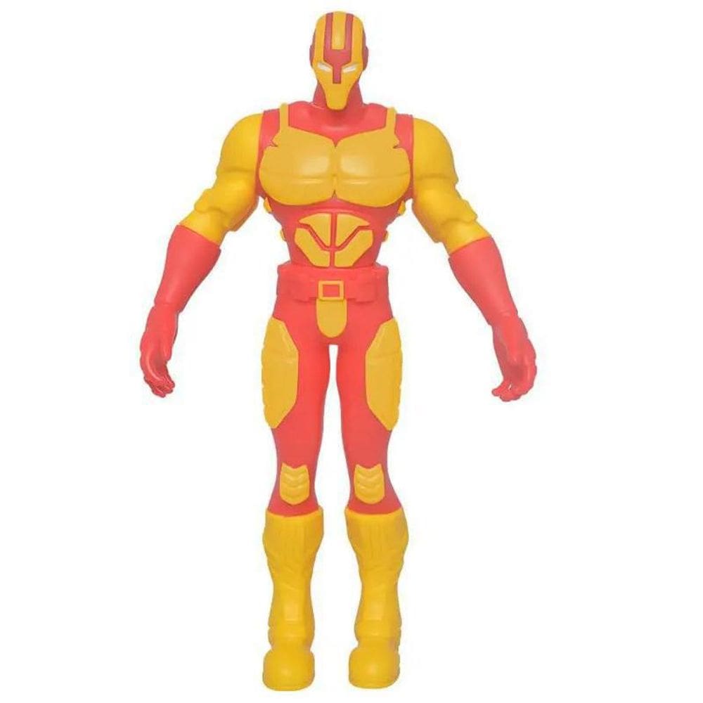 Boneco Articulado Grande Soldado De Ferro 45 Cm Com Máscara
