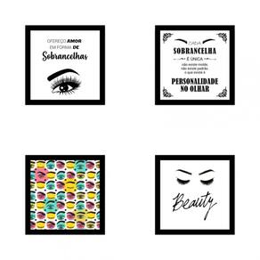 Kit Quadros Decorativos Em Mdf Designer De Sobrancelhas 27