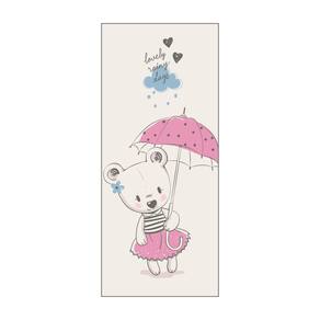 Chuva De Amor Adesivo Decorativo De Porta 210x90cm