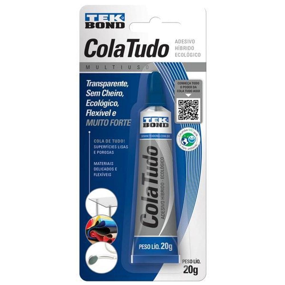 Cola Tudo Multiuso Blister Tek Bond