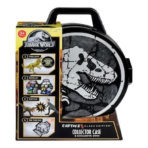 Brinquedo Jurassic World Maleta Colecionador De Dinossauros
