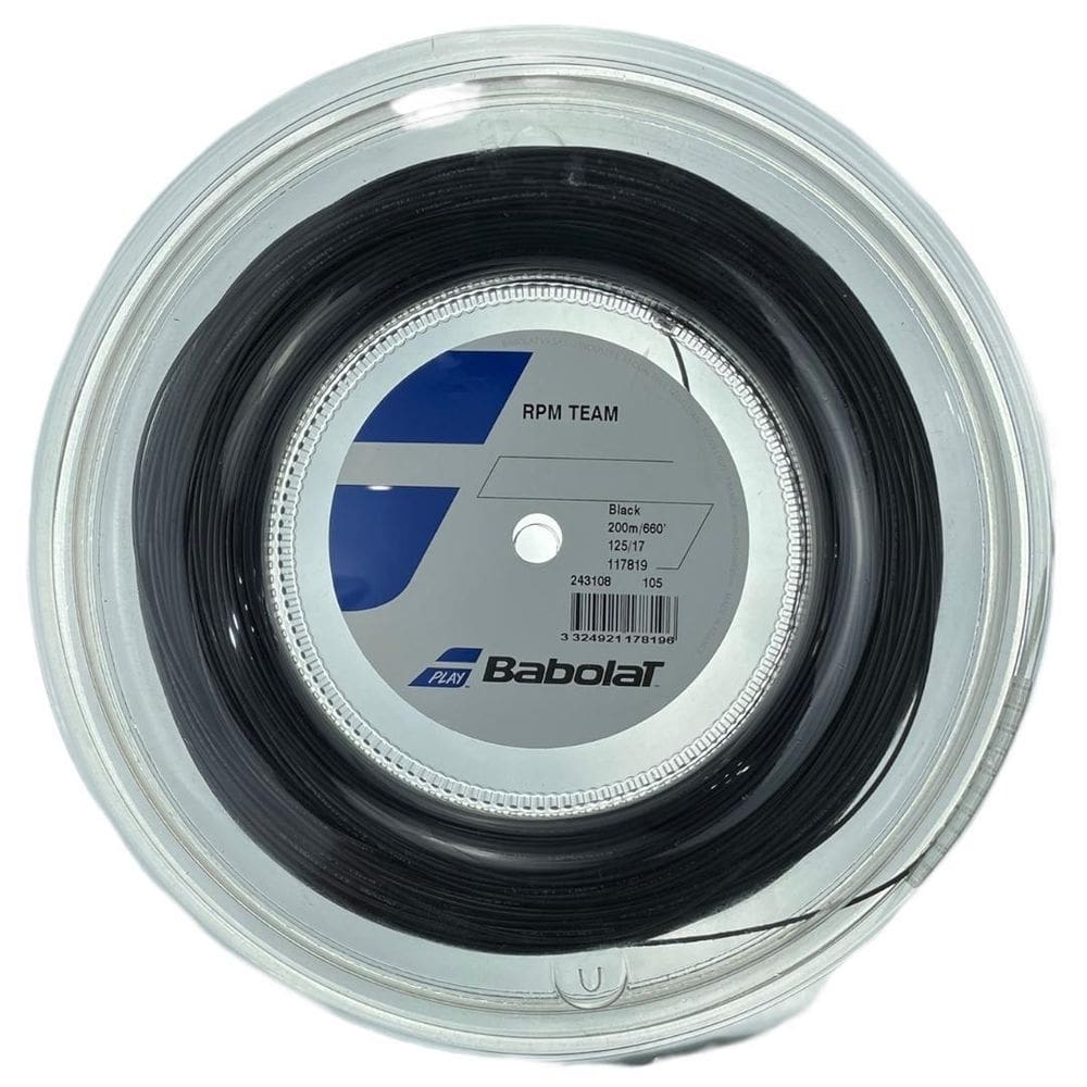Corda Babolat Rpm Team 125 Rolo Com 200 Metros
