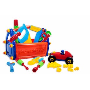 Caixa com Kit Ferramentas Infantil 21 Pçs Poliplac 5931