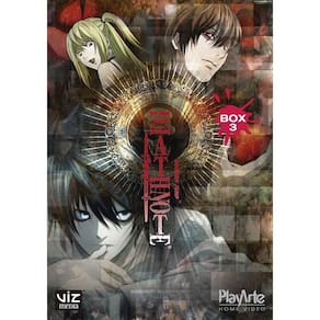 Dvd Death Note Box 3 - Dvd 3 Discos PLAYARTE