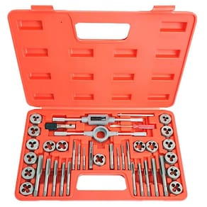 Kit Macho e Tarraxa Charbs 40 Peças - Aço - Preciso
