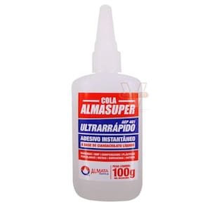 Cola Instantanea Almasuper 100g Ultra Rapido Adesivo