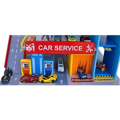 Brinquedo Postinho E Garagem Car Service Junges Casas Bahia