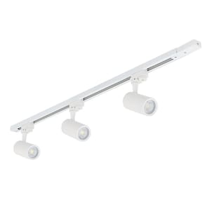 Kit 3 Spot Led Com Trilho 480 Lumens 6W 4000K Bivolt