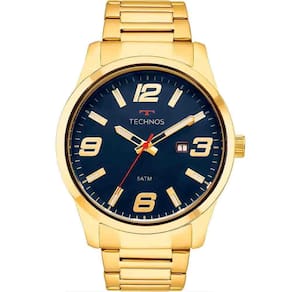 Relógio Technos Masculino 2115Mpis/4A Dourado 45mm