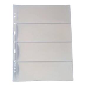 Kit Com 10 Folhas 4 Cédulas 32X24Cm 3Bzn Acetato