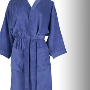 Roupao Adulto Velour Tamanho Gg Azul Dohler