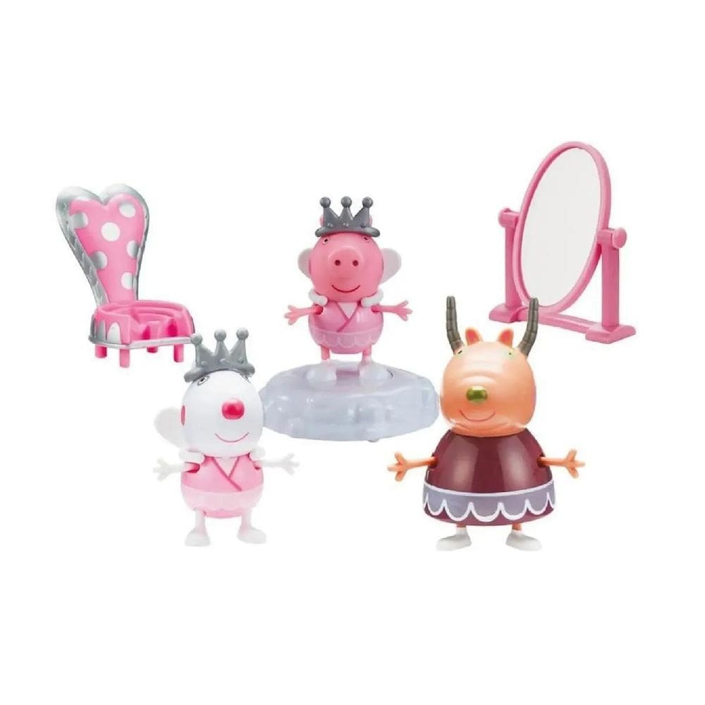 Playset Peppa Pig Cenário Ballet c/ 3 Figuras - Sunny