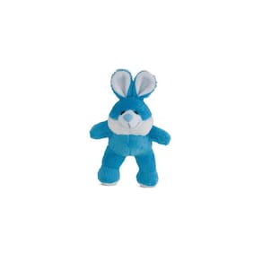 Coelho De Pelúcia Fofo Azul 21 Cm Antialérgico