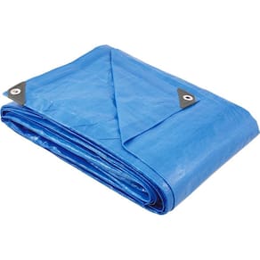Lona Polietileno 4X3M Azul 150 Micras Média - Vonder