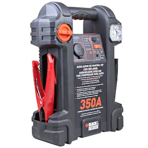 Auxiliar de partida arrancador portatil 350a Black Decker