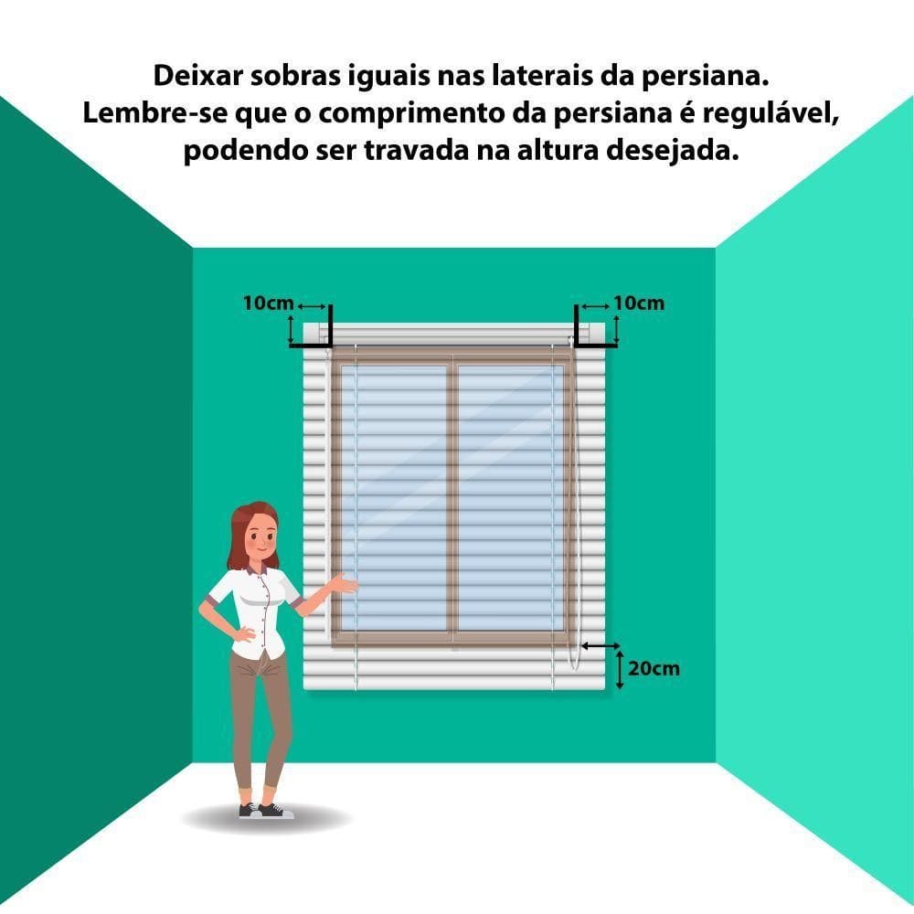 Persiana Rolo Tela Solar 140 Larg X 140Cm Alt Off White