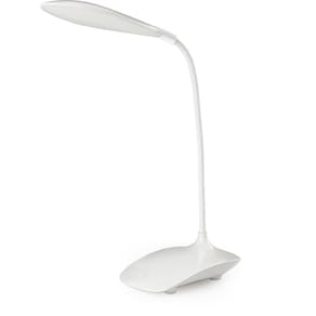 Luminaria de mesa flexivel com sensor touch 12 leds a pilha.