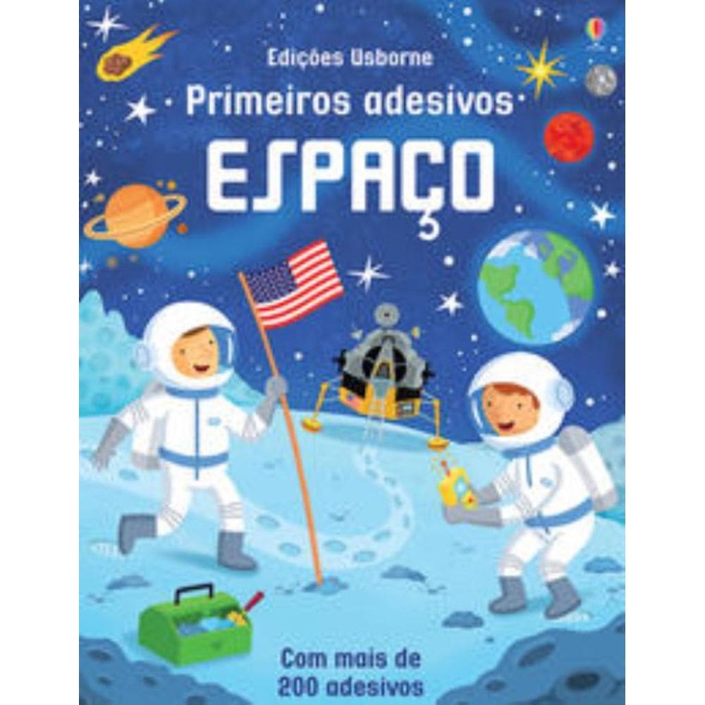 Espaço: Primeiros adesivos