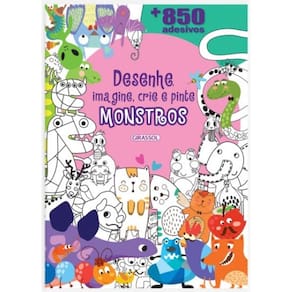 Desenhe, Imagine, Crie e Pinte Monstros