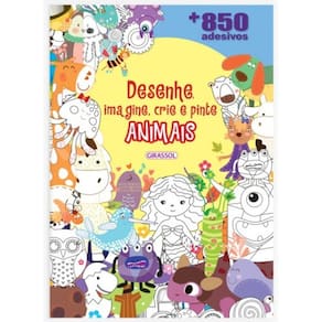 Desenhe, Imagine, Crie e Pinte Animais