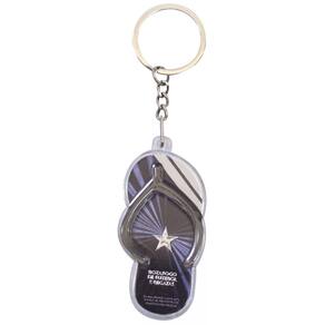 Kit De Caneta Metal Touch Screen Chaveiro Chinelo - Botafogo