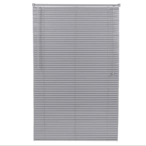 Persiana Horizontal Pvc 25Mm Block 80Larg X 220Alt Cinza