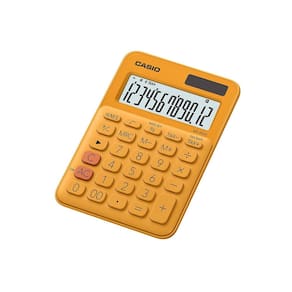 Calculadora compacta Casio de mesa 12 dígitos MS-20UC-RG