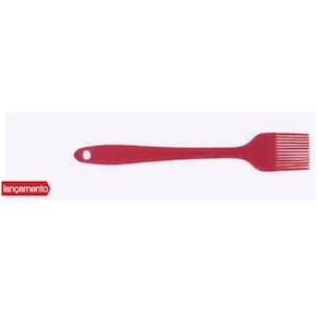 Pincel De Silicone Vermelha Mimo Style