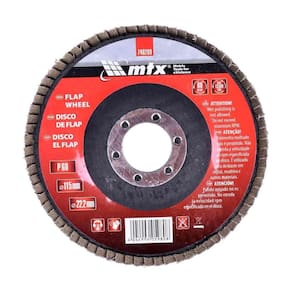 Disco De Lixa Flap 4.1/2 Grão 25 Kit Com 20 Peças Mtx