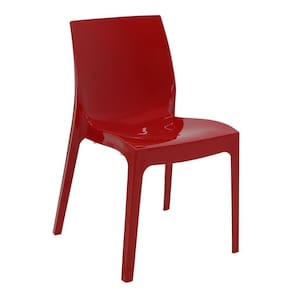 Cadeira Tramontina Alice Polida Em Polipropileno Vermelho