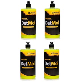 Detergente Moto Bike Detmol 1 Litro Qualidade Lavagem Cuidado - Limpeza Pesada- 4 Unidades