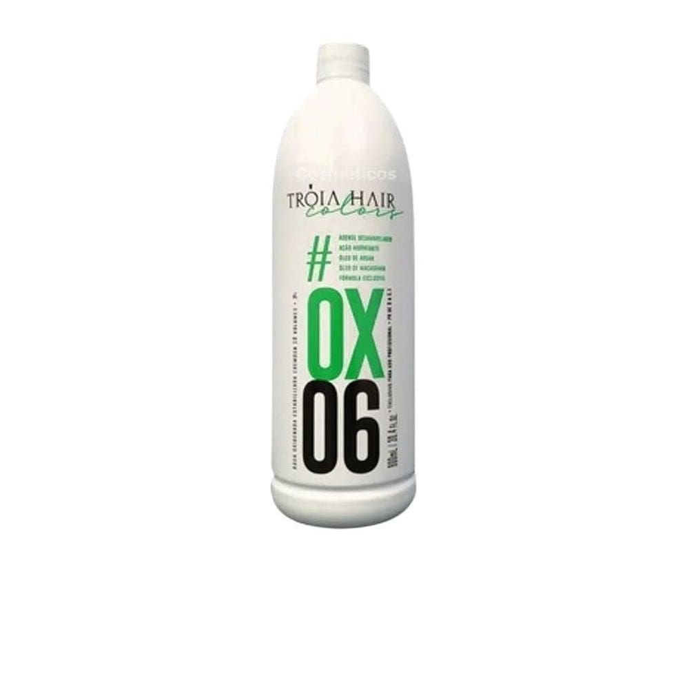 Emulsão Oxidante OX Tróia Hair 6% 900ml Descolorante