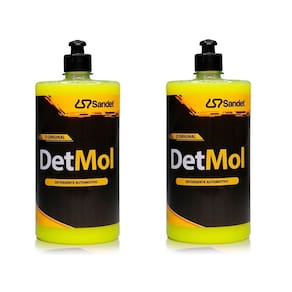 Detergente Moto Bike Detmol 1 Litro Qualidade Lavagem Cuidado - Limpeza Pesada- Kit Com 2 Unidades
