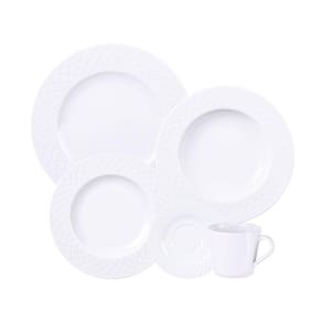 Aparelho De Jantar Tramontina Ingrid Em Porcelana 20 Peças