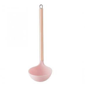 Concha De Nylon Com Cabo De Aço Inox Rose 30 Cm - Lyor