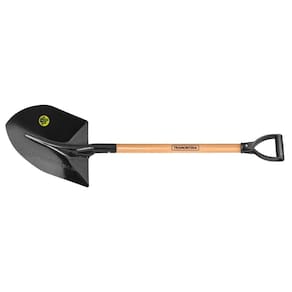 Pa De Bico Tramontina Em Aço Com Cabo De Madeira 71 Cm Com Empunhadura Plastica Reta Ergonomica