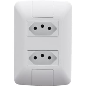 Kit 3 Conj 4x2 Com 2 Tomadas 2p+t Tramontina 20a 250v