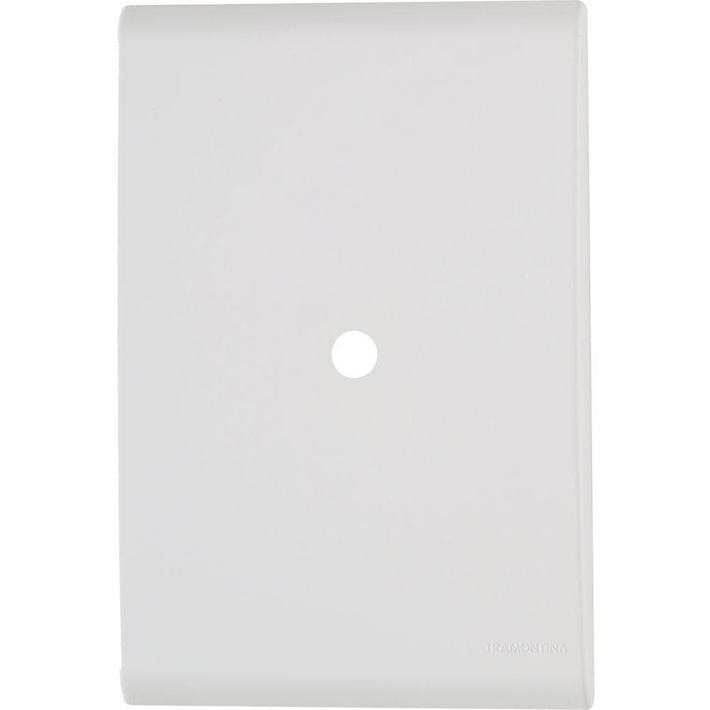 Placa Com 1 Furo 9,5 Mm 4x2 Tramontina Liz Branca