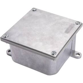 Caixa De Passagem Cp- 1010 Em Aluminio Com Tampa Reversivel