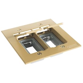 Tampa 2 Postos 4x4 Para Piso Tramontina Modular Dourada